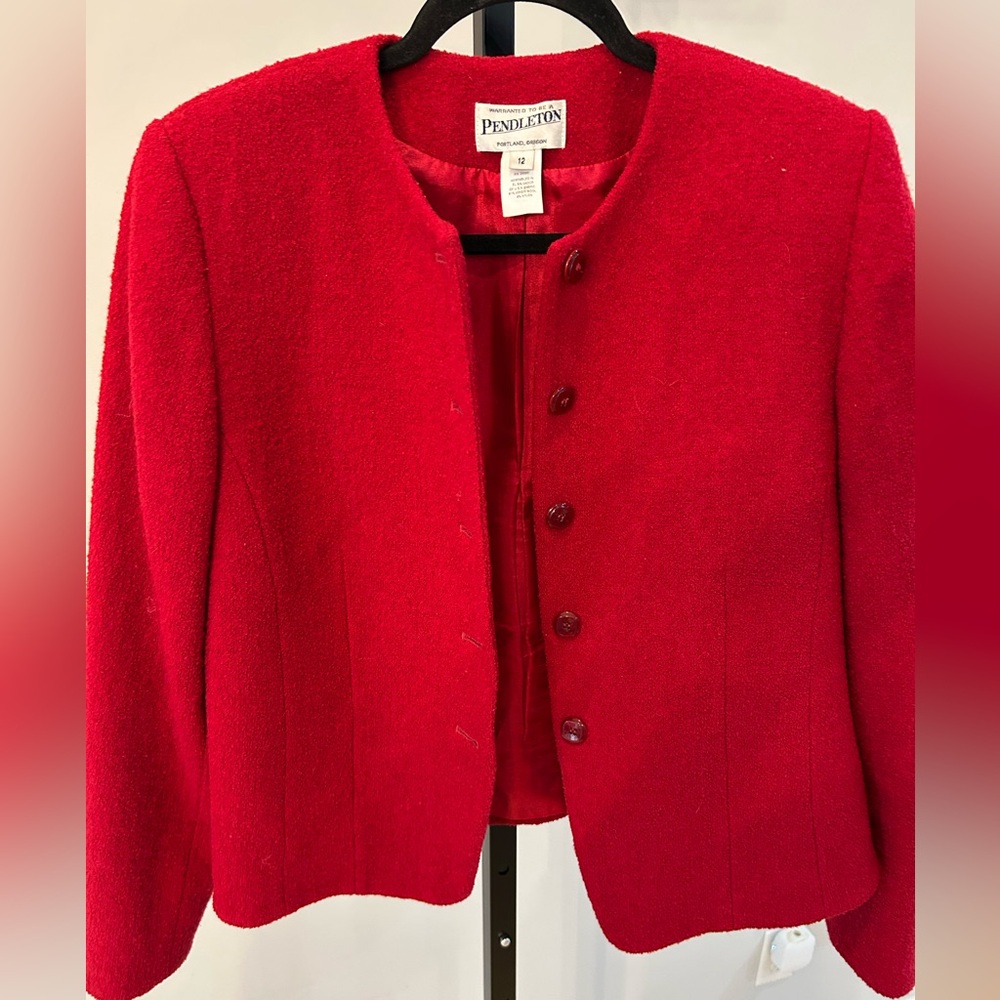 Vintage Pendleton Jacket Size 12 - image 3